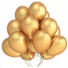 balony  metaliczne 12 cali  50 szt. -   GOLD (SB12M-019)